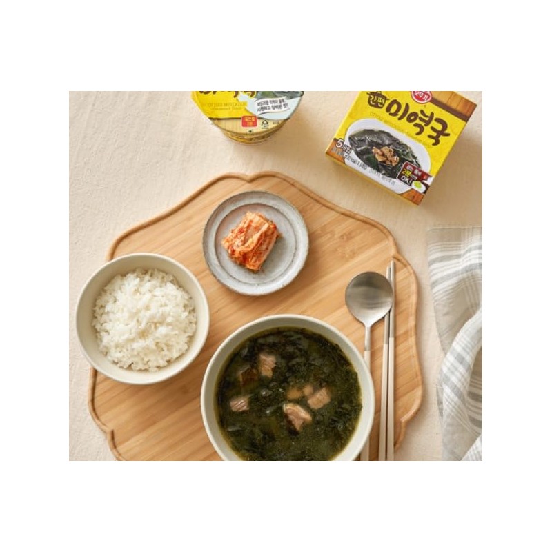 OTTOGI Miyeokguk Seaweed / 9.5g x 5ea / 오뚜기 간편
