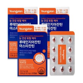 Youngjin Pharmaceutical Lutein Zeaxanthin Astaxanthin 3 boxes / 영진약품 루테인 지아잔틴 아스타잔틴 3박스