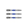 RED DRAGON Gerwyn Price Iceman V-Groove Aluminium Short Blue Stems