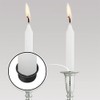 18PCS Aluminium Candle Cup Holders Mini Candlestick Holder Candlestick Liners