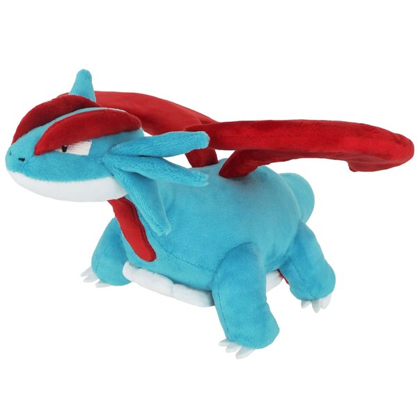 Sanei Boeki PP226 Pokémon All Star Collection Plush Toy, Salamence,