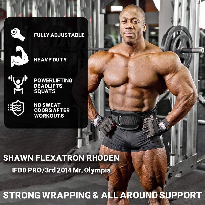 Schiek Sports 2006 Nylon 6" Weight Lifting Belt - Support