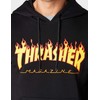 Thrasher Flame Logo Hoodie Black Medium