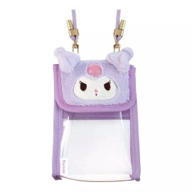 Sanrio Kuromi Clear Crossbody Pouch
