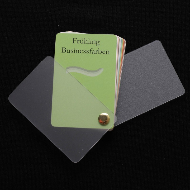 Farbpass Business Spring (Warm Spring) as Fan with 34 Type-Specific