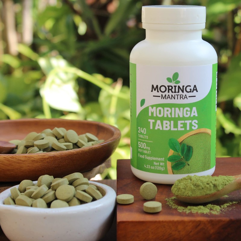 Moringa Mantra Moringa Leaf Powder Tablets 240 nos from Organic