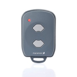 Marantec digital 392 mini handheld transmitter 868 MHz, successor to digital 302 313 321, remote control garage door opener 165103.