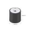 uxcell 20 x 20mm M6 Thread Female Rubber Mounts,Vibration Isolators,Replaces