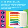 Satin Ice Food Color Liquid Gel, 0.61 fl oz Bottle,