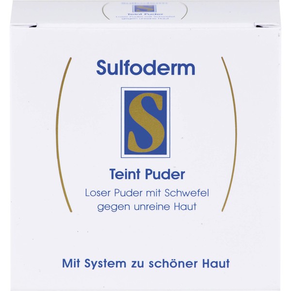 Sulfoderm S Teint Puder gegen unreine Haut, 20 g Powder