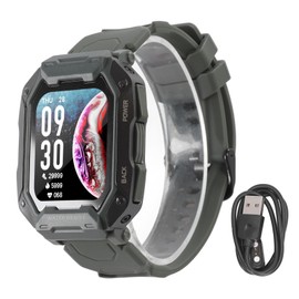 Kids Fitness Tracker Watch Waterproof 380mAh Battery 24 Sports Modes Activity Tracker Sports Smartwatch Green