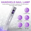 MEKK MEKK Metal Handheld UV Light for Gel Nails,Mini UV