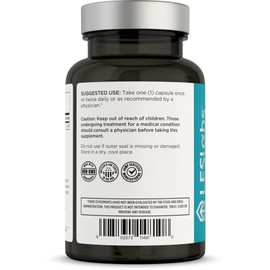 LES Labs LES Labs Magnesium Citrate C Stress Relief, Restful Sleep, Heart Health, Metabolism, Nerve & Muscle Function C Non-GMO Supplement C 120 Capsules