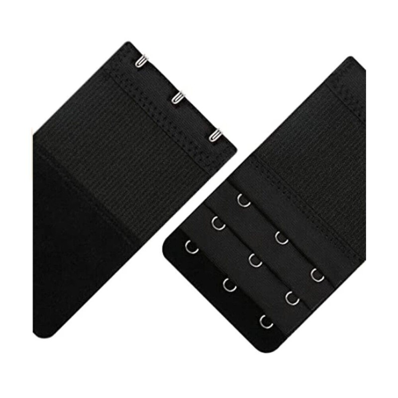 Unbranded 4Pcs Adjustable Bra Extender 2/3/4 Hooks with Elastic Extension