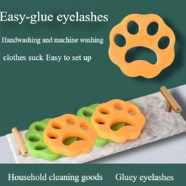 4 Pack Reusable Pet Hair Remover Brush – Lint & Hair Catcher, Clothes Fluff Remover, Lint Roller & Pet Hair Removal Pads for Laundry and Clothing