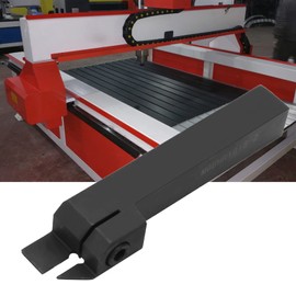 Lathe Parting Tool, Lathe Turning Tool Holder Carbide Turning Tools Inserts MGEHR1616‑2 100mm CNC Lathe Cut off Tool Parting Tool Cut off Holder with 10PCS MGMN200 G Inserts and Wrench