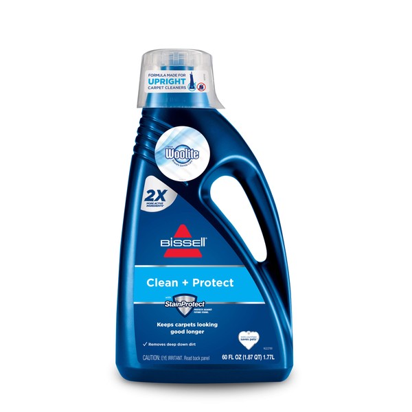 BISSELL 62E5A 2X Concentrated Deep Clean & Protect Full Size Machine Formula, 60 ounces