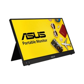 ASUS ASUS ZenScreen 15.6” 1080P Portable Monitor (MB16ACV) - Full HD, IPS, Eye Care, Flicker Free, Blue Light Filter, Kickstand, USB-C Power Delivery, for Laptop, PC, Phone, Console