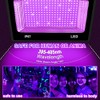 100W Luces Negras UV LED Reflector con 59in ON/OFF Enchufe(2PCS)