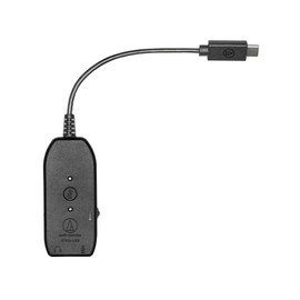 Audio-Technica ATR2x-USB 3.5 mm to USB Digital Audio Adapter with Mic and Headphone Inputs