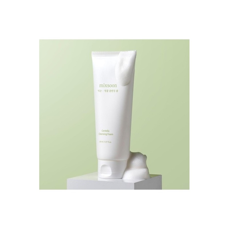 Mixsoon Centella asiatica Cleansing Foam / 믹순 병풀 클렌징 폼