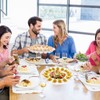 Shellwei 6Pcs Deviled Egg Platter with Lid Container Tray with