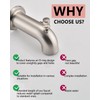 LOCALAND Bathtub Faucet with Sprayer, Tub Spout with Diverter Fits
