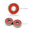 16PCS 608RS Red Skate and Skateboard Metal Wheel Bearings –