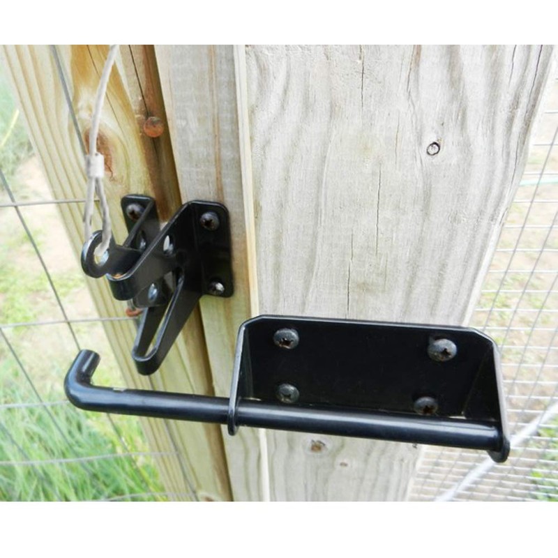 Heavy Duty Automatic Latch for Wooden & Metal Gates, Vinyl