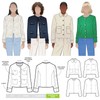 Style Arc Sewing Pattern - Delphine Woven Jacket (Sizes 18-30)