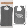 LANZLC Bibs for Adults, Pack of 3 Bibs for Adults,