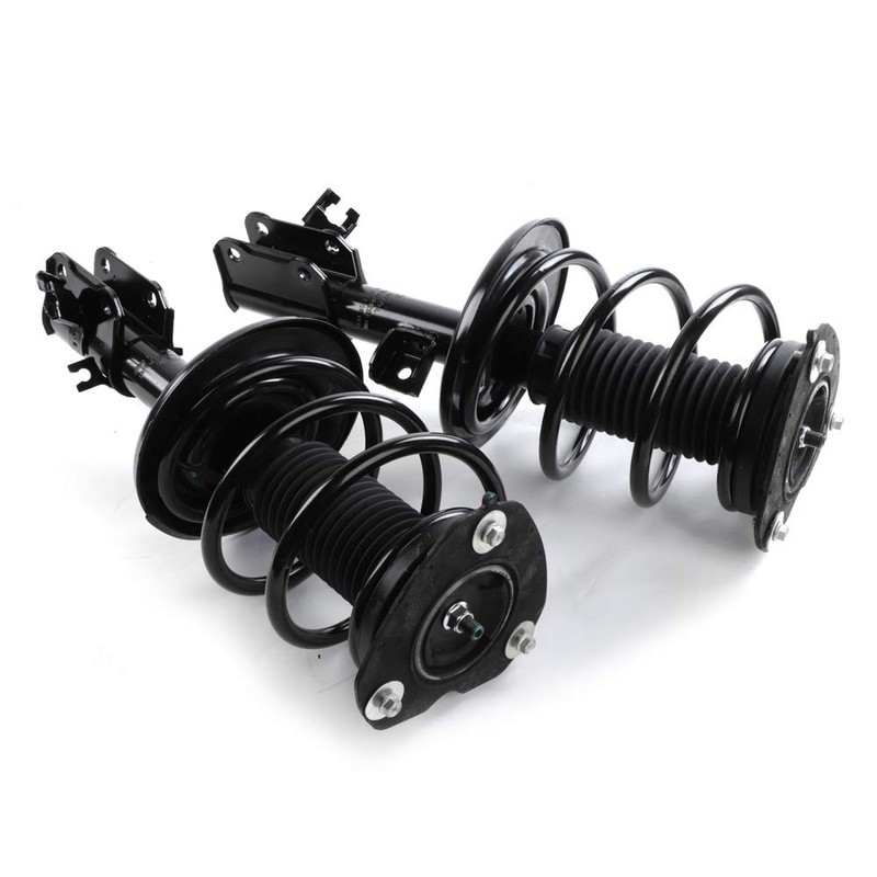 2PCS Front Complete Strut Assemblies with Coil Springs Replacement for