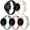 TUCOMO 5Pack Slim Silicone Watch Bands Compatible with Garmin Vivoactive
