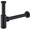 kelleria Universal Siphon for Sink and Washbasin, Odour Trap with