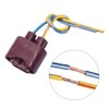 HUIQIAODS 9006 HB4 Headlight Female Adapter Socket Wire Harness for