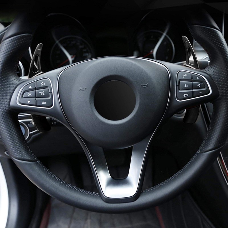 Akozon Aluminum Paddle Shifter Cover Extensions, Fit for A B