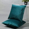 Teal Cushion Covers Velvet 18×18IN Set of 2 Green 45×45CM