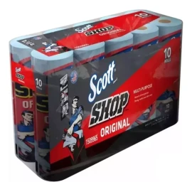 Scott Shop 5 Rollos Scott Shop Original Toallas De Papel Multiusos