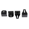 Unbranded Hard Saddlebag Lever Lock Bolts Nuts Mount Bracket For