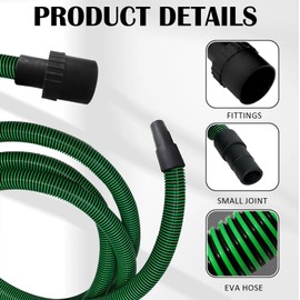 5 m Dust Extraction Hose Compatible with Fes-tool Dust Extraction, D27 (Diameter 32 mm) Hose for Sanders and Dust Collectors CT 26/36/48, CT 15/25, CT Mini and CT MIDI from 2019
