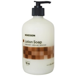 McKesson Lotion Hand Soap - Gentle Soap with Aloe - Fresh Scent - 18 oz, 1 Count
