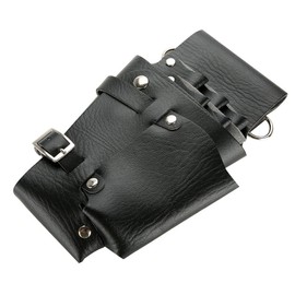 Hairdressing Waist Bag, Professional Salon Leather Hair Scissors Shears Pouch Barber Hairdressing Haircutting Tools Bag