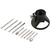 HomeSoGood Router Drill Bits Tool Drill Bit Kit Cutting Guide