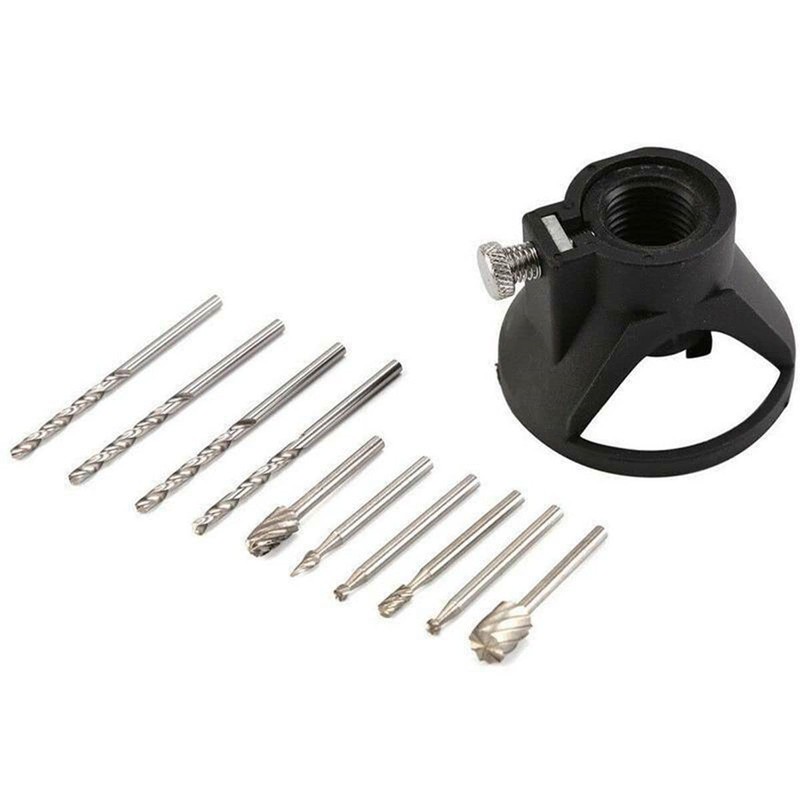HomeSoGood Router Drill Bits Tool Drill Bit Kit Cutting Guide