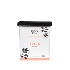 Pacific Chai Spiced Chai Latte, Instant Powered Dry Chai Tea Latte Beverage Mix, Gluten Free, Kosher, 9 Ounce (Pack of 6)