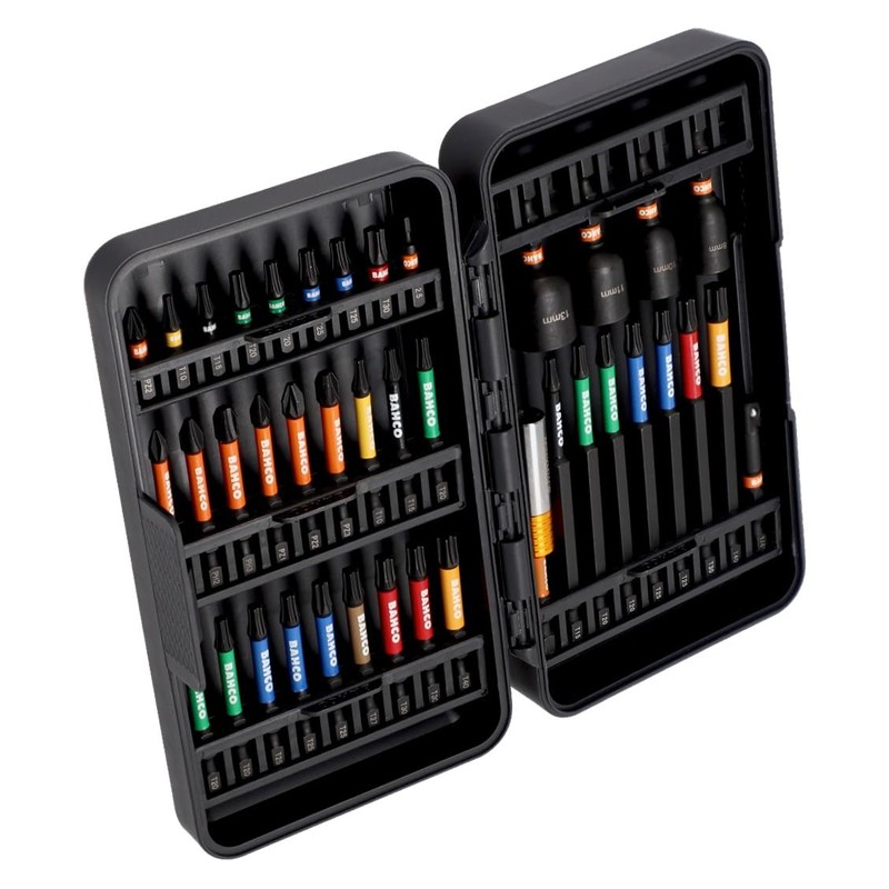 Bahco 66IM/40C-1 40 Piece Impact Torsion Screwdriver Bit Set