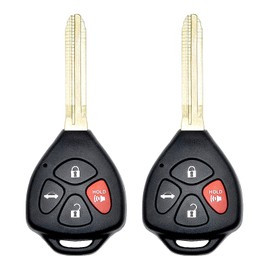 Vurkcy Key Fob Replacement for 2007-2011 Toyota Camry Car Keyless Entry Remote Control, HYQ12BBY, 4 Buttons, 2Pcs