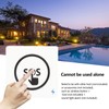 Wireless Emergency Panic Alarm Button 433MHz for Nursing Homes Hotels