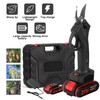 Professional Cordless Electric Pruning Shears with 2PCS Spare Rechargeable 7500mAh
