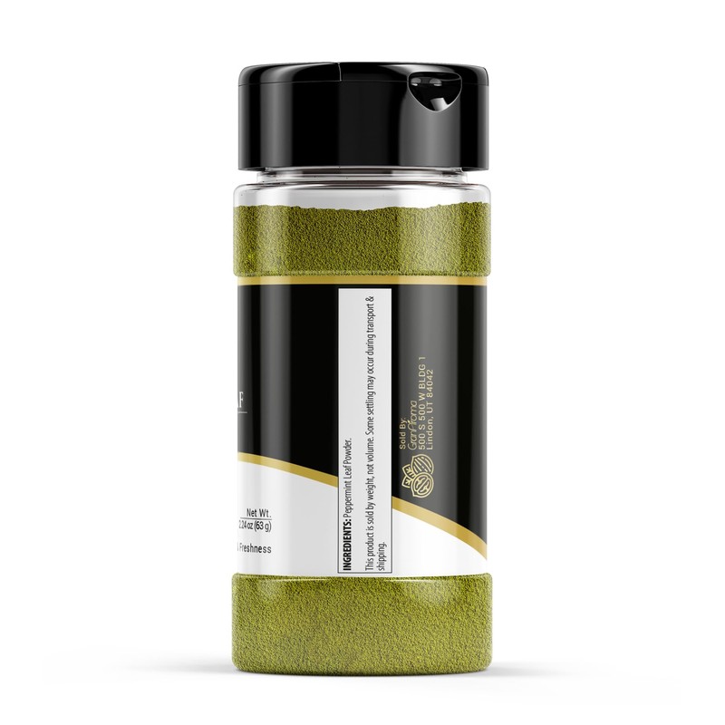 GranAroma Peppermint Leaf Powder, Refreshing Herbal Tea, Cooking & Baking